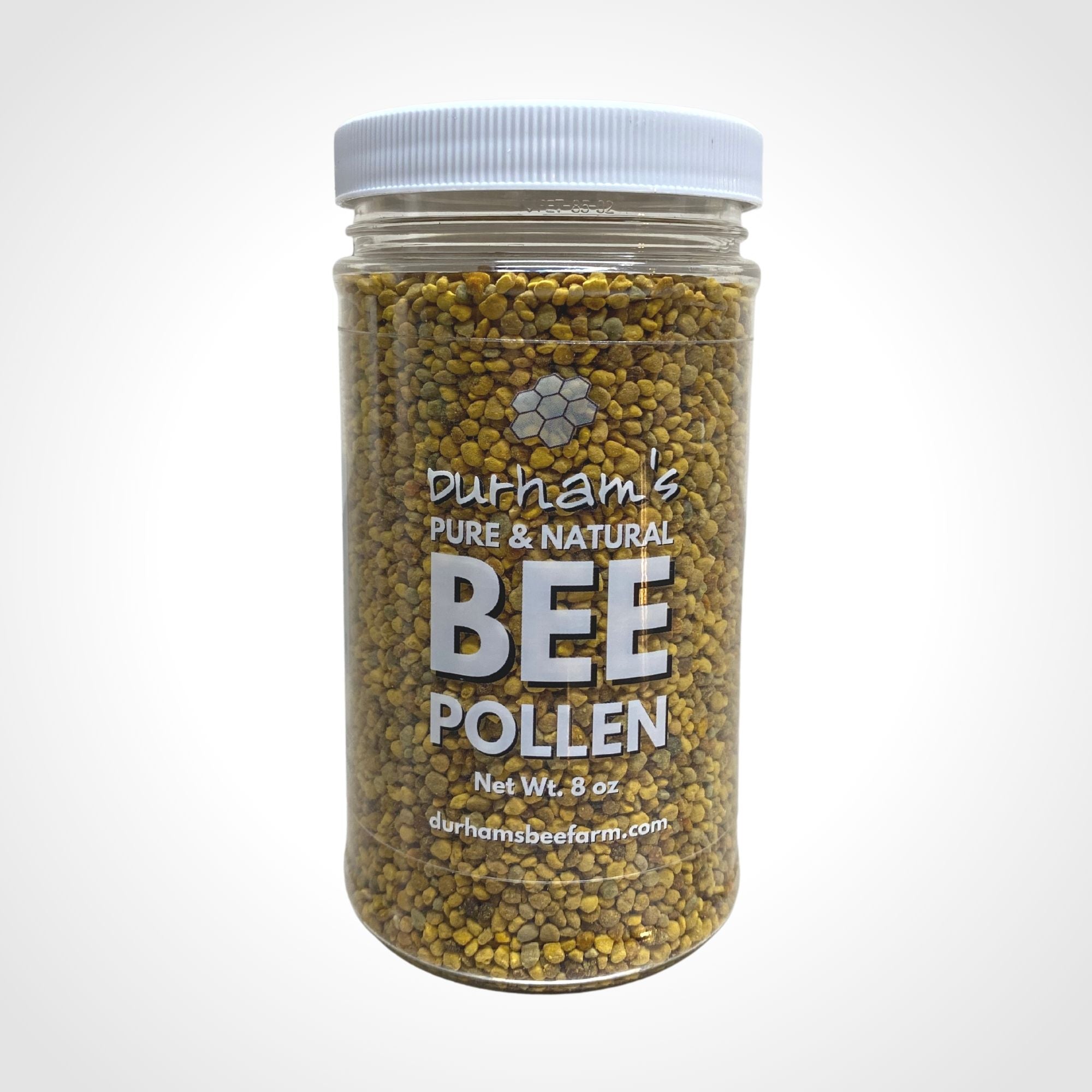 Pure Natural Bee Pollen 1/2 Pound Jar – Durhams Bee Farm
