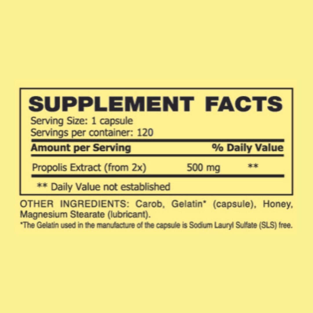 Propolis CAPSULES 500mg